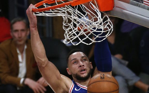 Philadelphia 76ers' Ben Simmons