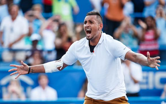 Australian tennis player Nick Kyrgios 