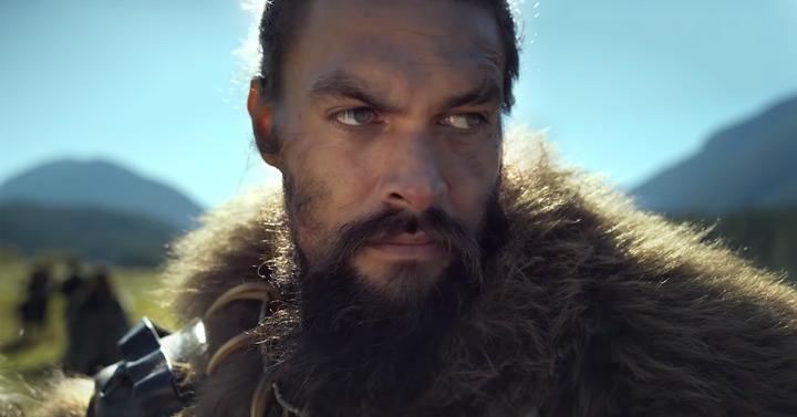 Jason Momoa as clan leader baba Voss in Steven Knight's new TV series See for Apple TV