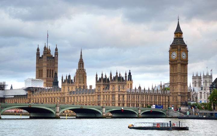 Big Ben and Houses of Parliament London UK