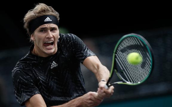 German tennis player Alexander Zverev..