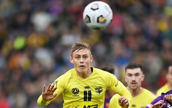 Ben Waine of the Wellington Phoenix.