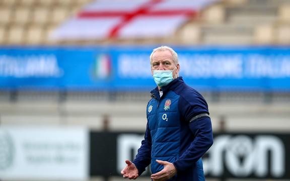 England rugby Head Coach Simon Middleton.
