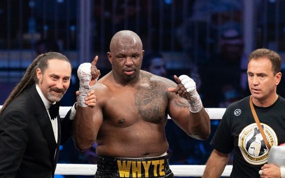 British boxer Dillian Whyte