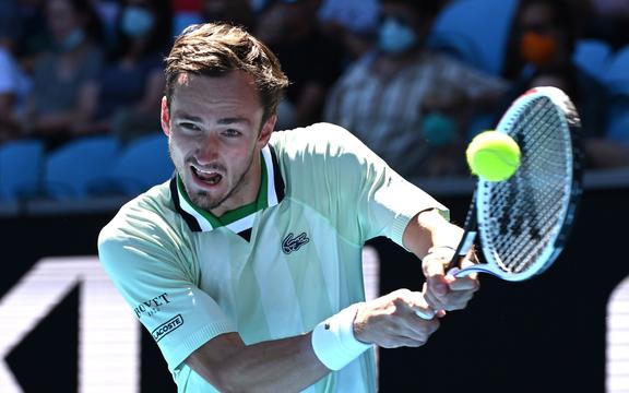 Daniil Medvedev of Russia 