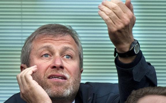 Chelsea's Russian owner Roman Abramovic 