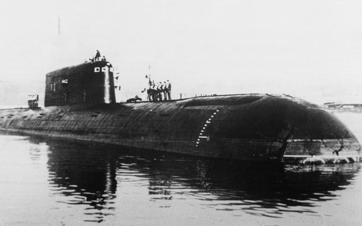 Small leak found from nuclear Soviet sub that sank in 1989
