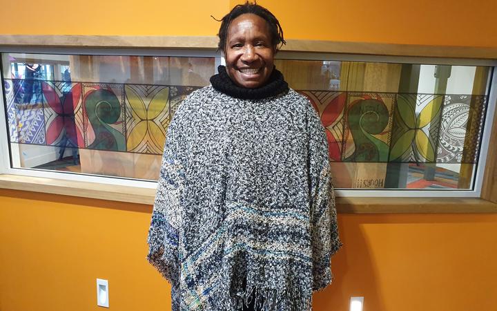 Anna Amos of AAs Tribal Fashion in Papua New Guinea.