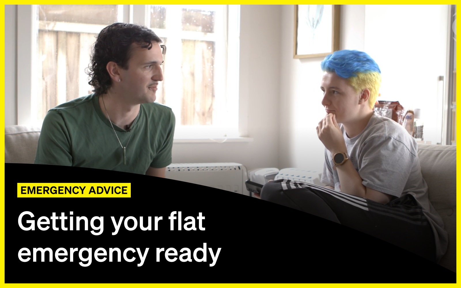 Tile for getting your flat emergency ready - emergency advice guide