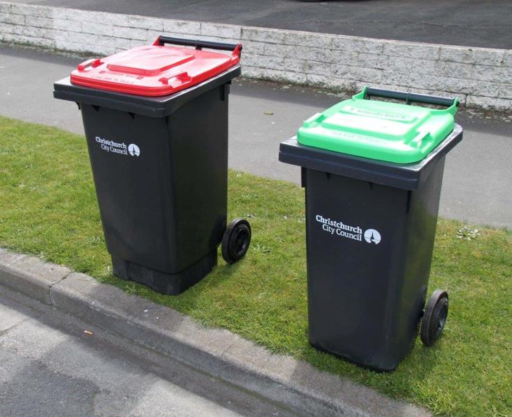 Tracking wheelie bins RNZ
