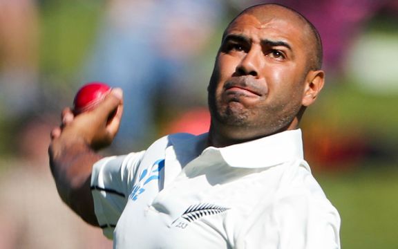 Jeetan Patel is in line for his first test at the Basin Reserve. 
