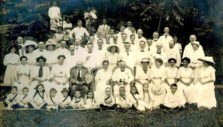 'German Group, Vaivase, Apia, 16 June 1913.'2016, (per Tony Brunt).
