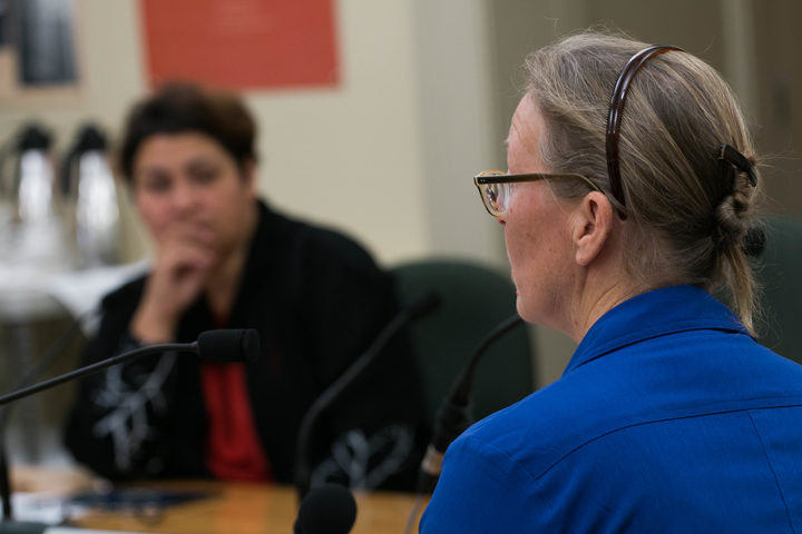 Citizens Advice Bureau policy advisor Lisbeth Gronbaek speaks to the Government Administration Committee about the Healthy Homes Guarantee Bill (No 2).