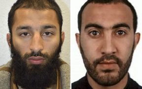 Khuram Shazad Butt and Rachid Redouane from Barking, east London, believed by police to be two of the three attackers 