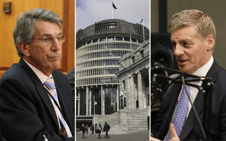 Chief Ombudsman Peter Boshier, left, has written a letter to Prime Minister Bill English after the Transport Minister's office tried to stop KiwiRail from releasing a report.
