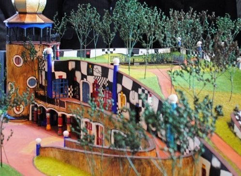 Model of Hundertwasser Centre