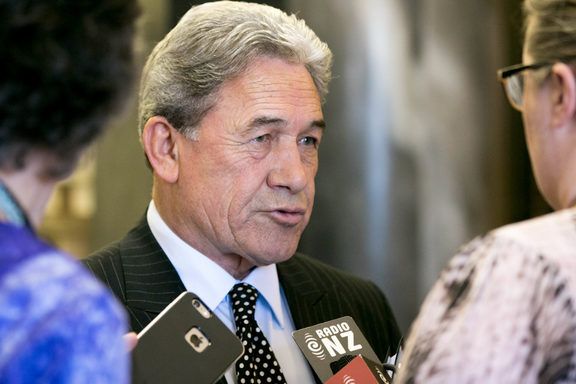New Zealand First Winston Peters 21 June 2017