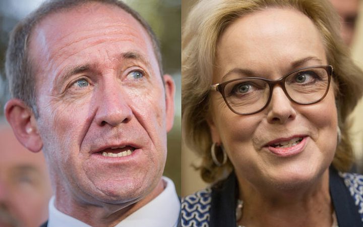Andrew Little and Judith Collins