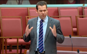 Matthew Canavan speaks in the Australian Parliament.