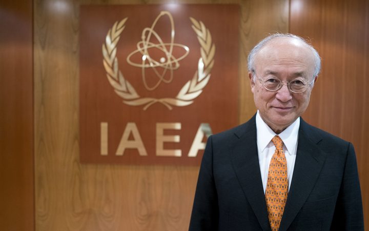 Head of the International Atomic Energy Agency, Yukiya Amano 