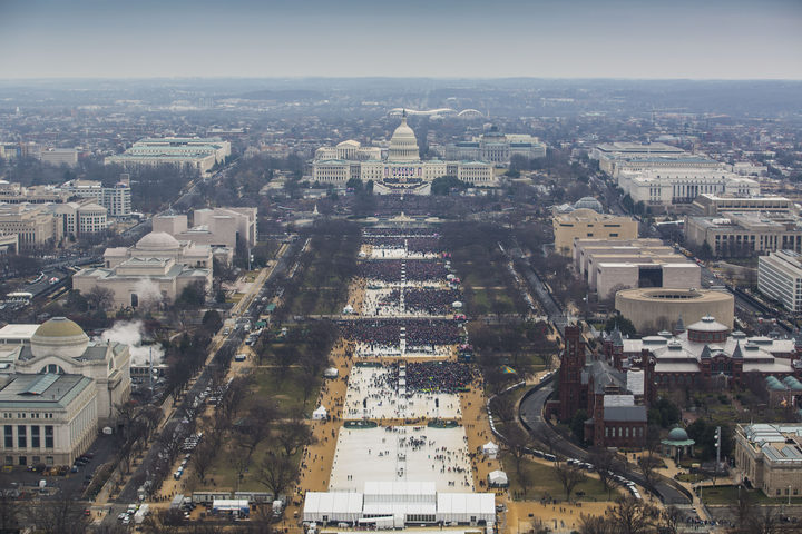 The crowd at Donald Trump's inauguration sparked his administration's first confrontation with the media