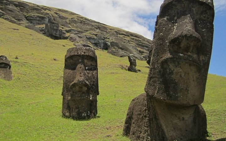 Moai Damaged In Vehicle Accident On Rapa Nui Rnz News