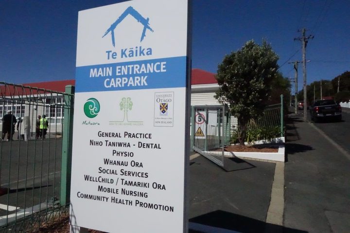 The ceremony to open Te KÄika community health centre in South Dunedin drew about 150 people.