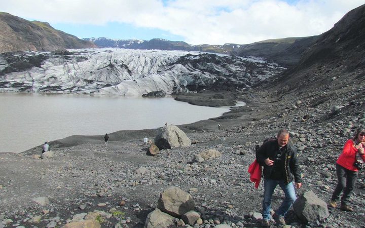 Mýrdalsjökull glacier Iceland