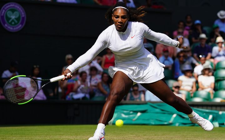 Seven-time Wimbledon champion Serena Williams.