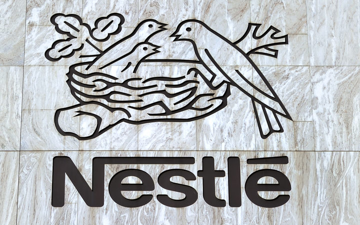 Nestle's logo.