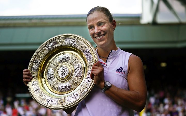 Angelique Kerber 2018 Wimbledon champion.
