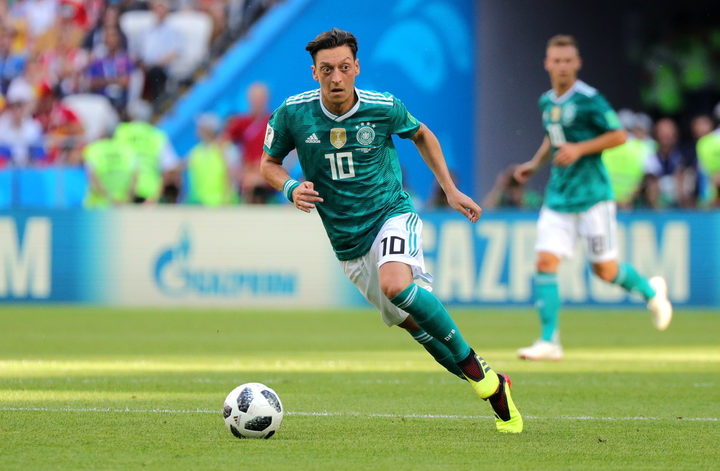 Germany's Mesut Özil in the FIFA World Cup match against South Korea.