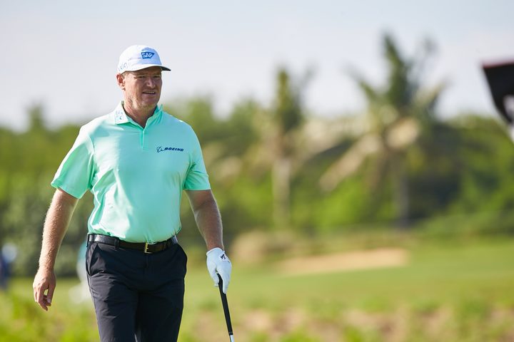 Ernie Els is the marquee name at this year's Fiji International.