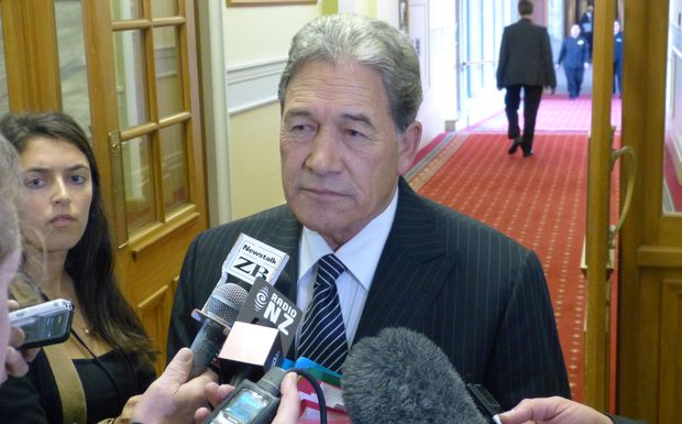 Media question Winston Peters on Thursday.