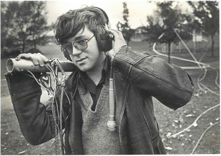 Radio U Station Manager Michael Higgins.