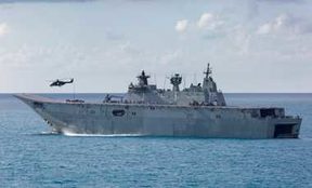 Australian Navy HMAS Adelaide 