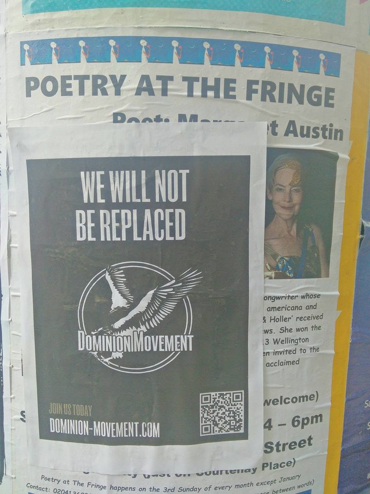 Poster spotted on Willis Street