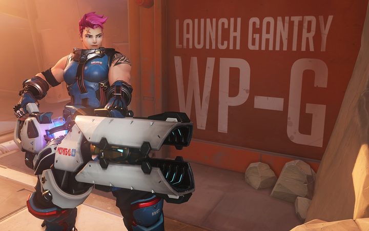 Zarya is a bodybuilder from Russia and is just one example of the game’s diverse cast.