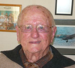D-Day veteran Des Laurie.