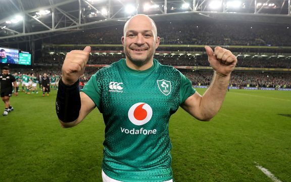 Ireland rugby captain Rory Best