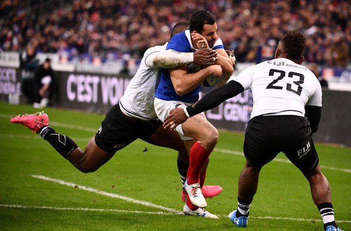 Fiji kept France scoreless in the second half.