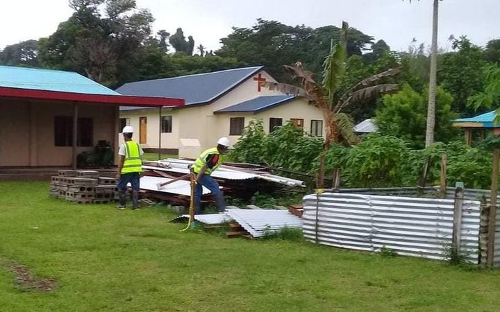 Red Cross members help cyclone preparation in Fiji 