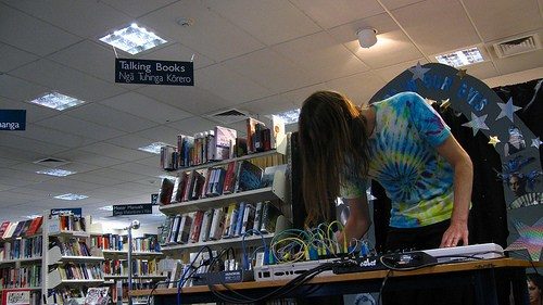 Adam Willets live at Shirley Library, Christchurch
