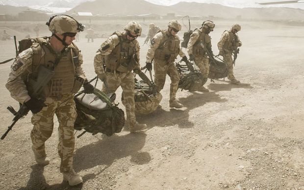 Defence Force soldiers in Afghanistan's Bamyan province in 2013.