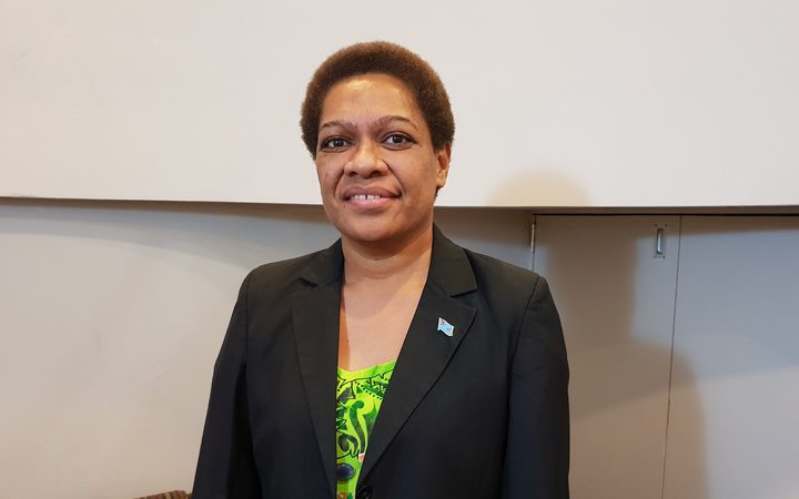 Fiji's Minister for Women Mereseini Vuniwaqa