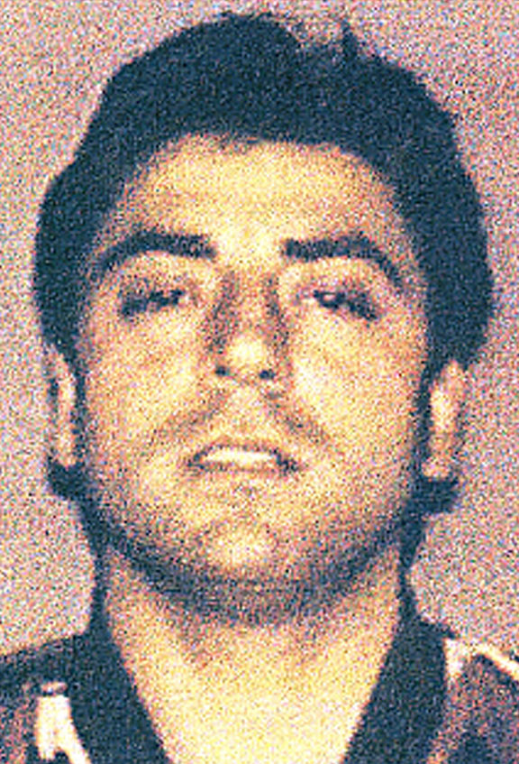 (FILES) In this file handout photo released on February 7, 2008 by Italian Police shows Frank Cali, presumed Mafia member suspected of drug trafficking in Sicily.