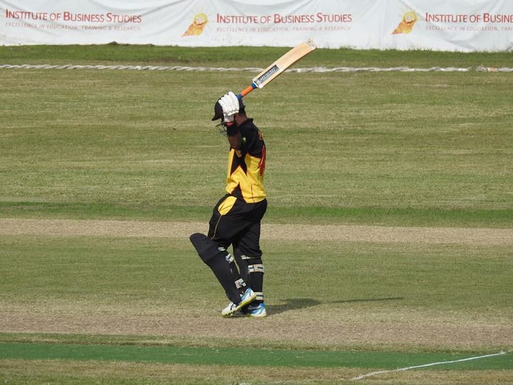 Tony Ura starred for PNG with the bat.