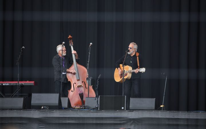 Yusuf Islam Cat Stevens performs at Hagley Park in Christchurch