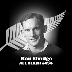 Former All Black midfielder Ron Elvidge