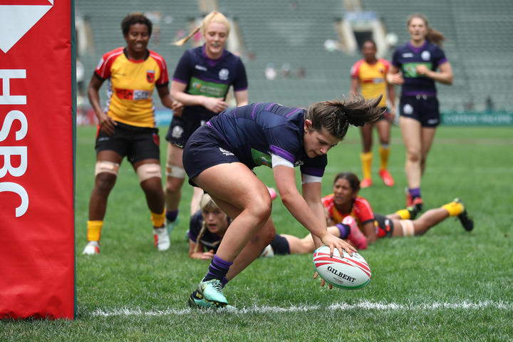 The PNG Palais were beaten by Scotland in the Women's Sevens Series Qualifier in Hong Kong.